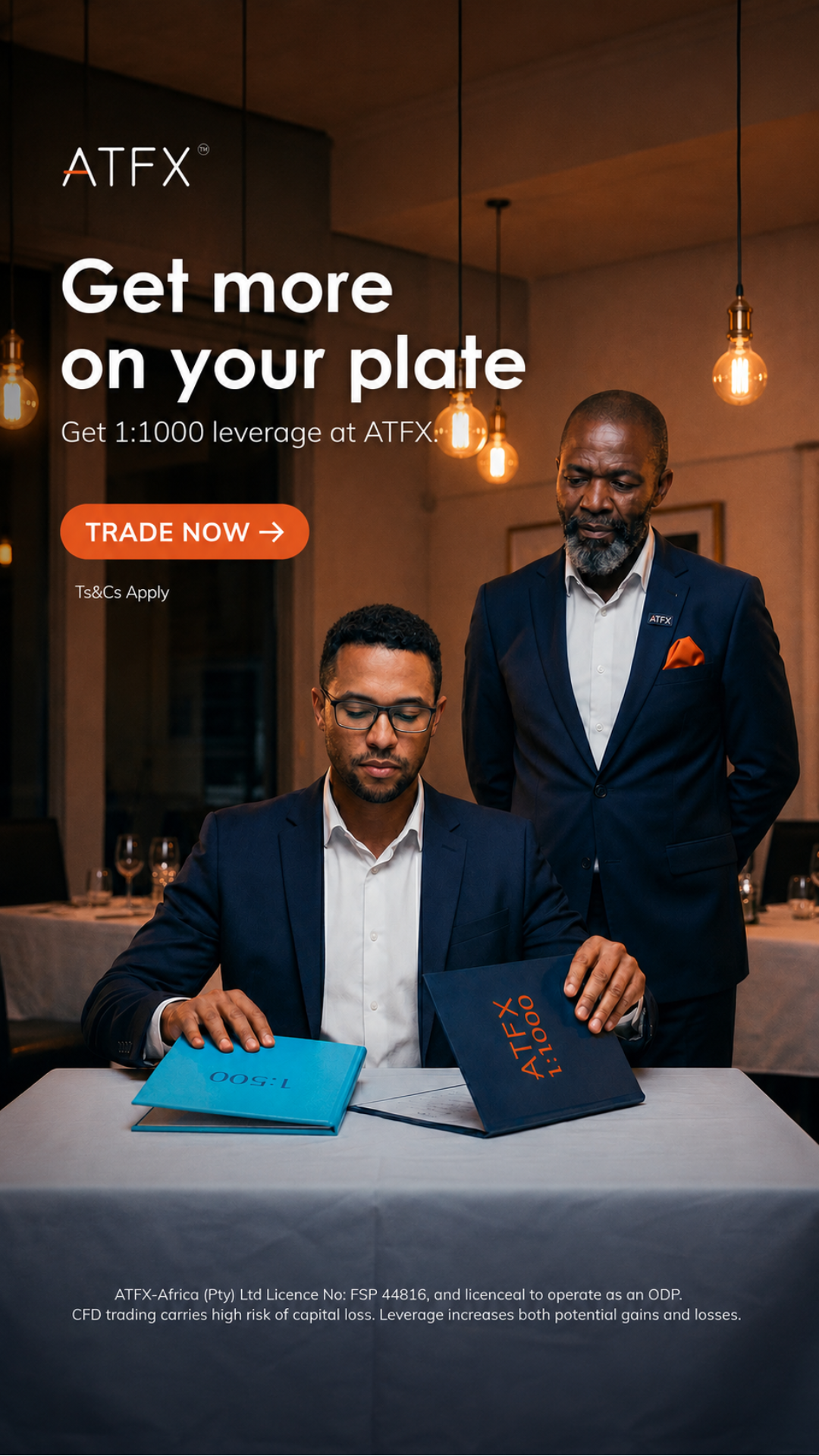 ATFX Africa Facebook ad