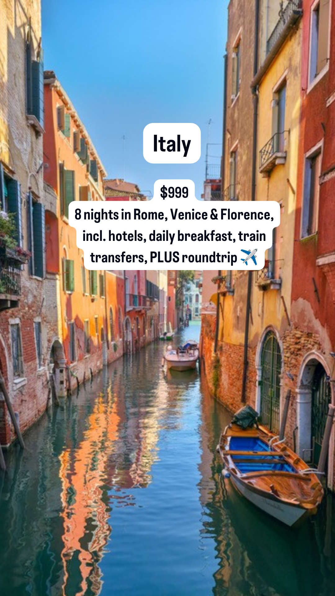 Travelzoo Facebook ad
