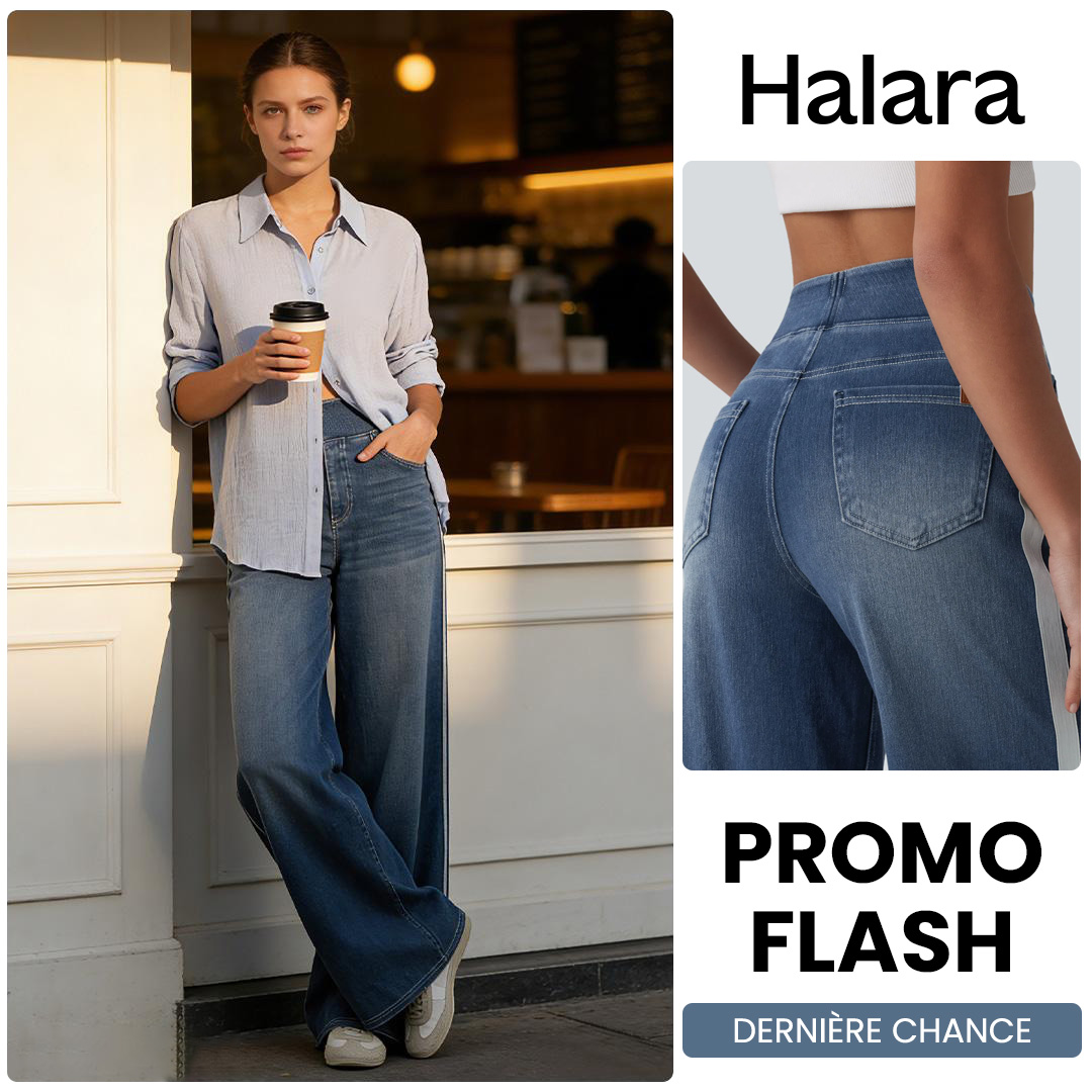 Halara France Facebook ad: Le denim qui vous va vraiment