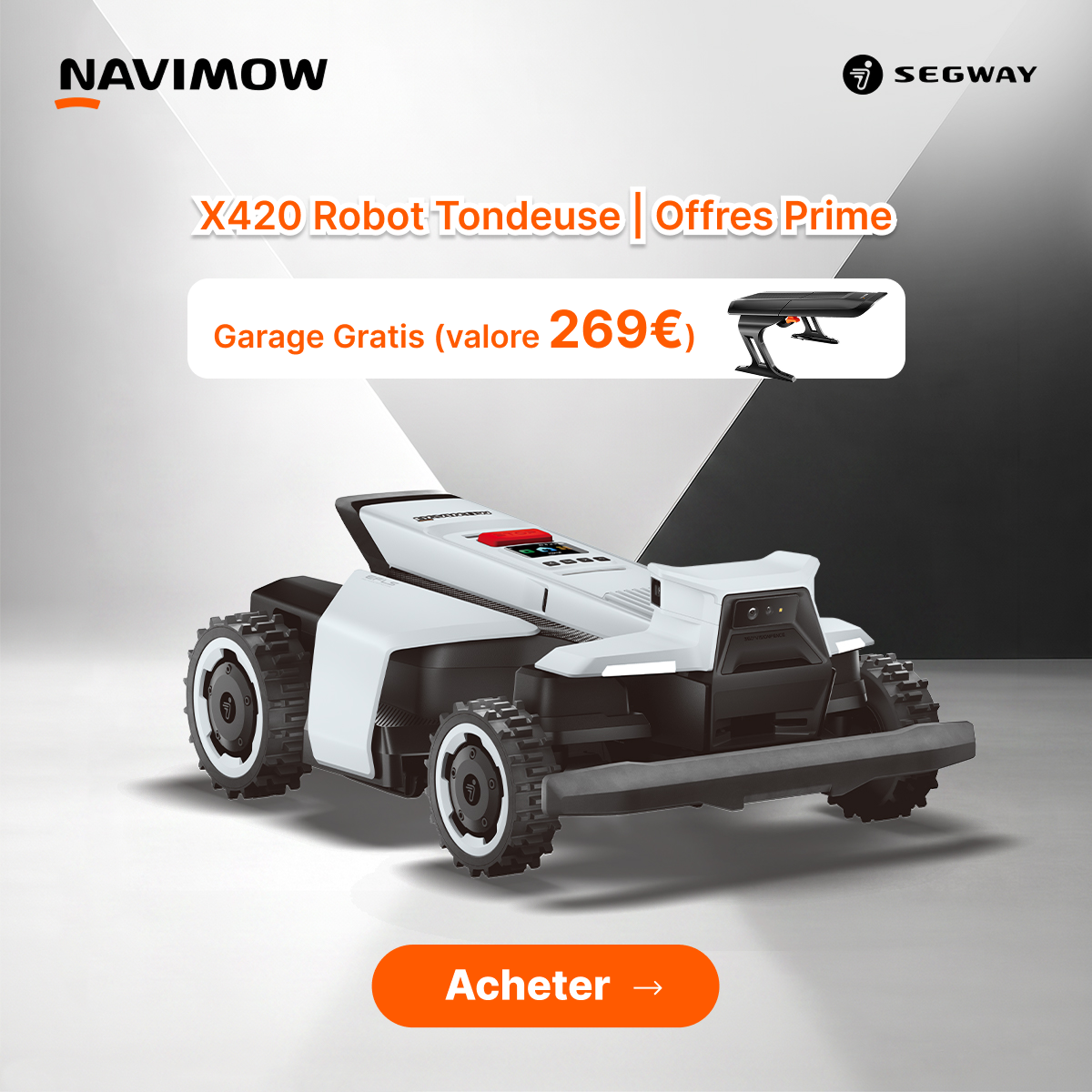 Segway Navimow FR Facebook ad