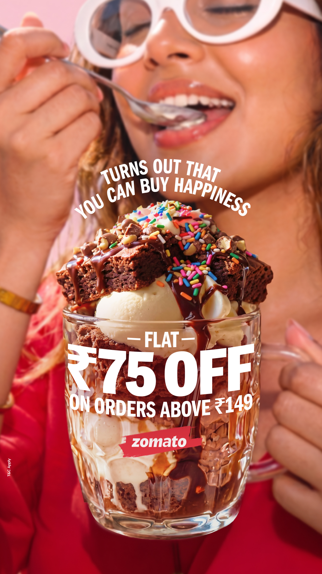Zomato Facebook ad