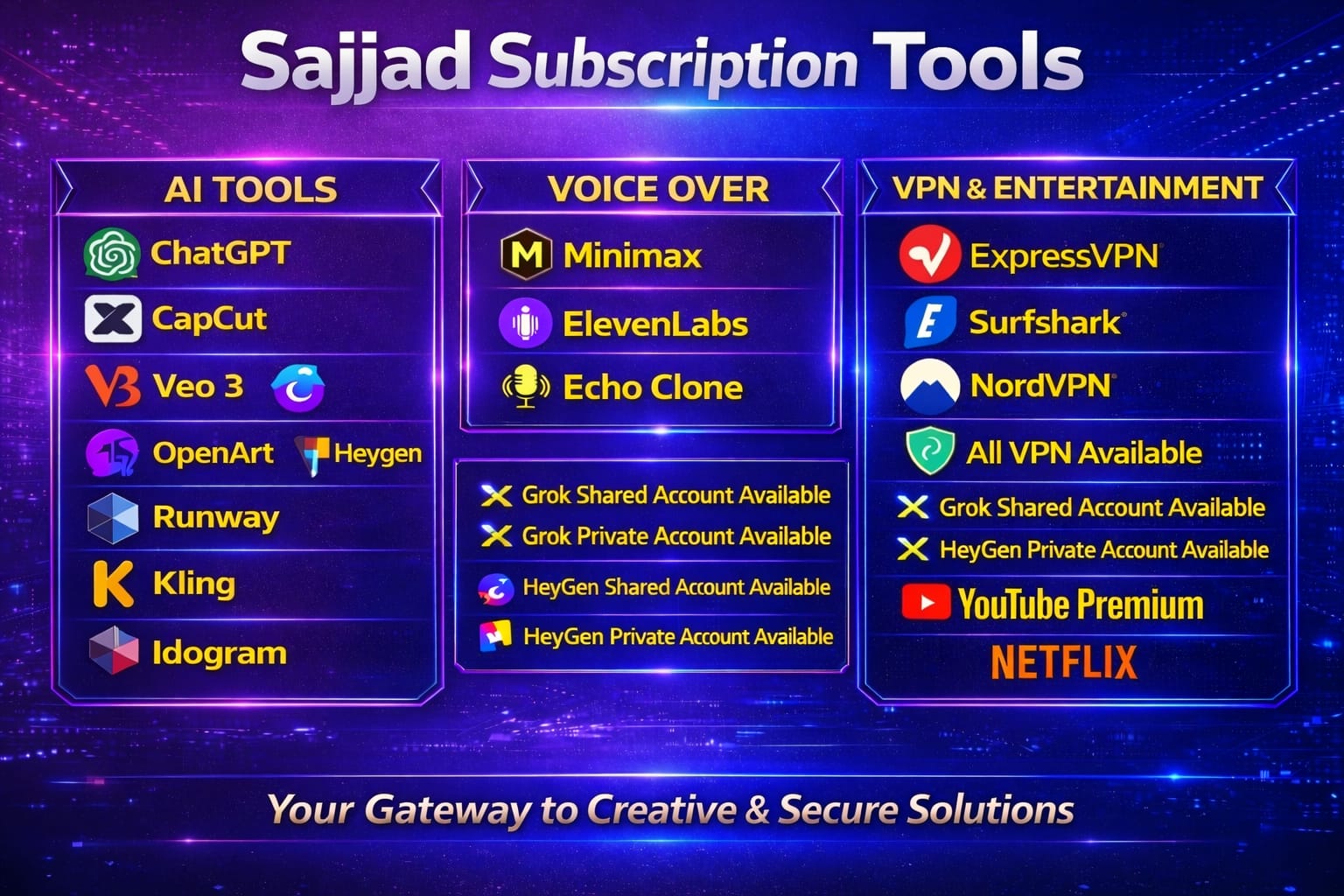 Sajjad Digital Store Facebook ad: بِسْمِ اللّٰہِ الرَّحْمٰنِ الرَّحِيم