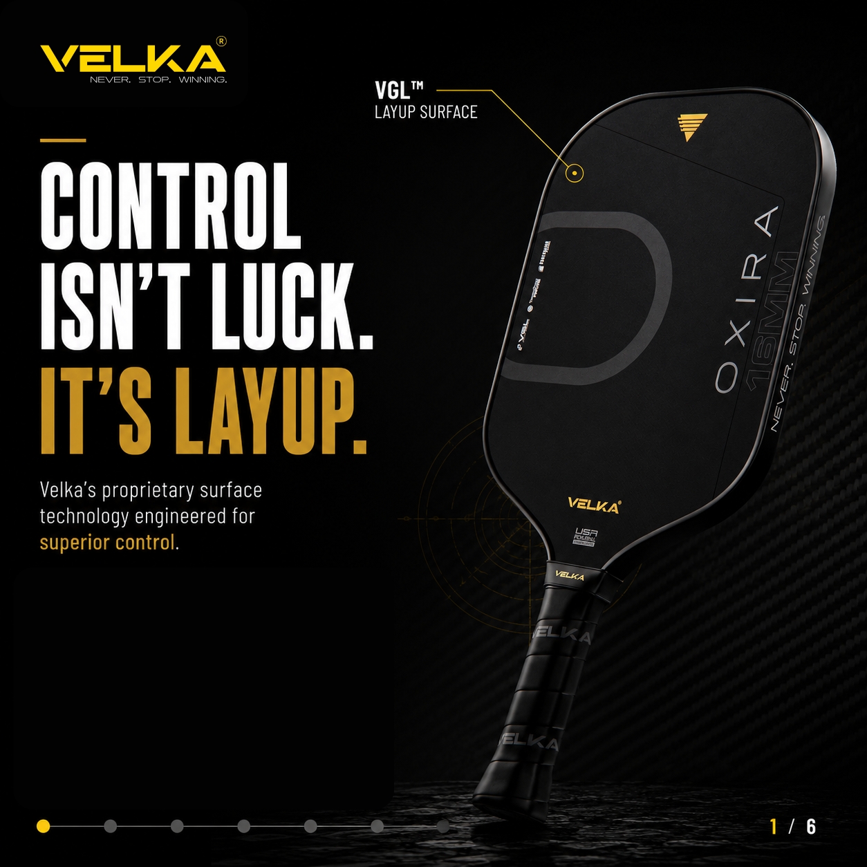 Velka Facebook ad: Your swing is ready.
