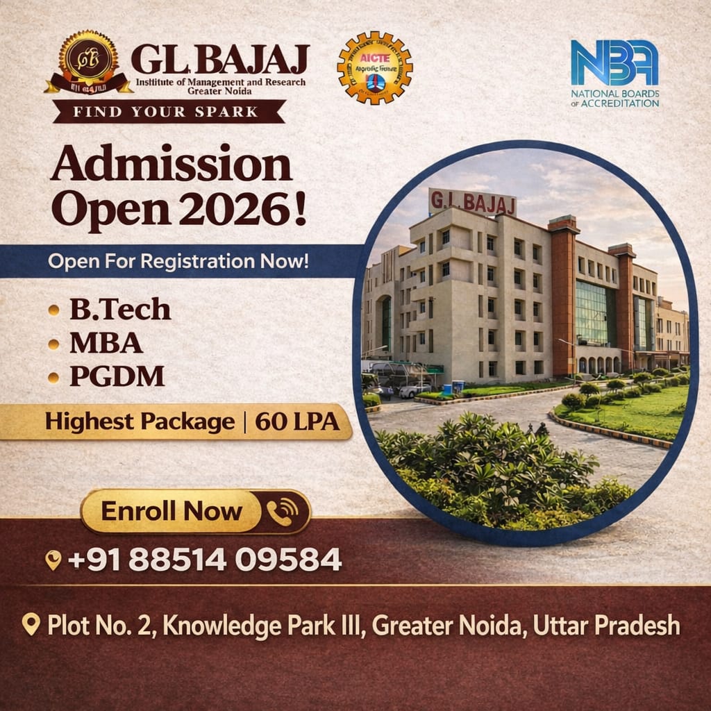 Career analyst Facebook ad: GL BAJAJ (PGDM- MBA)