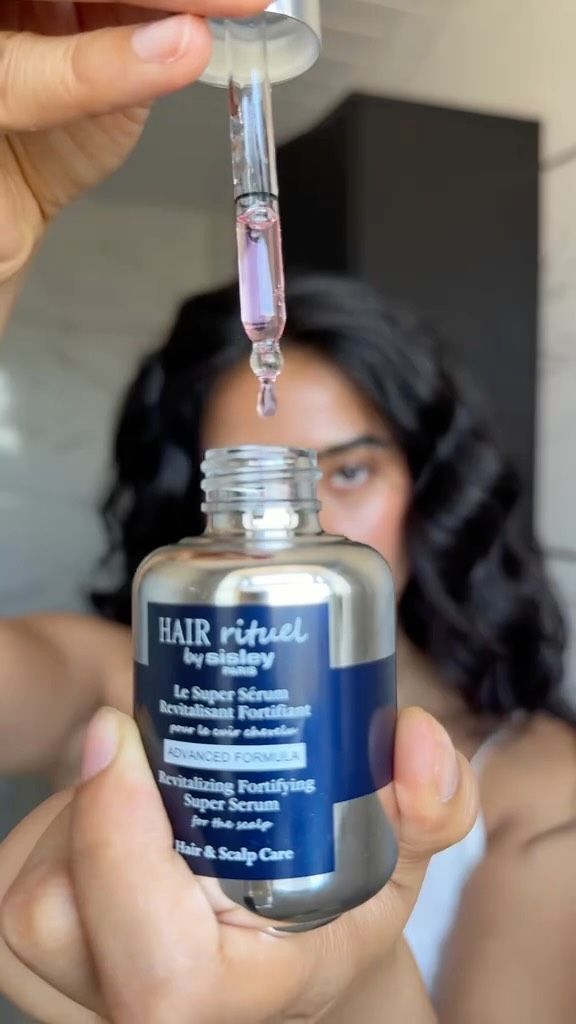 Hair Rituel by Sisley Facebook ad: A true hair transformation begins at the roots.