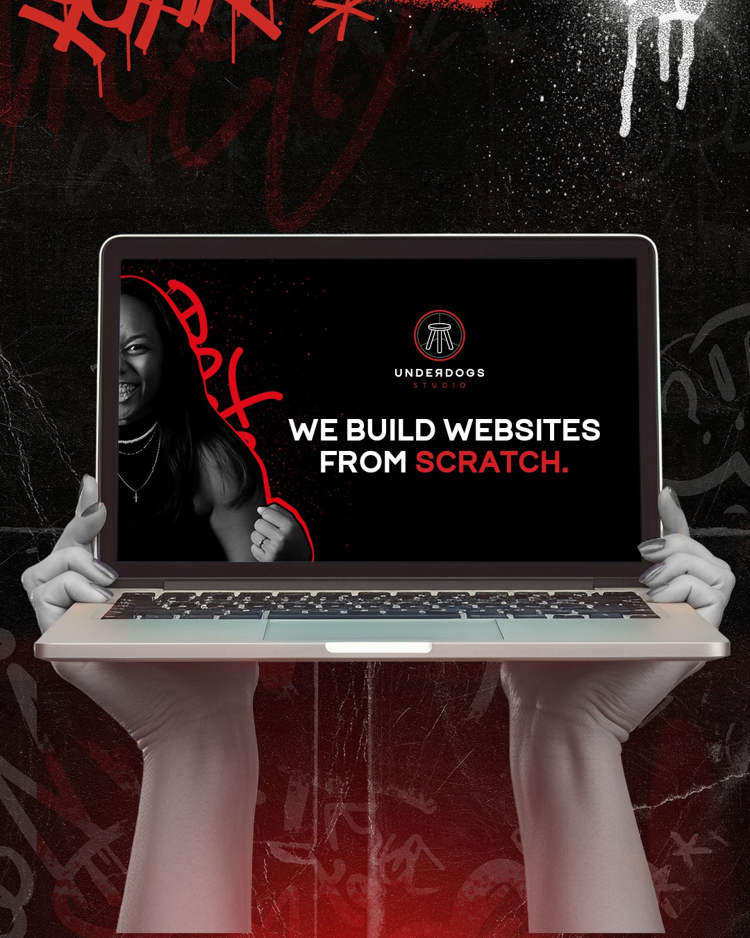 Underdogs Studio Facebook ad: Not all websites are built the same.