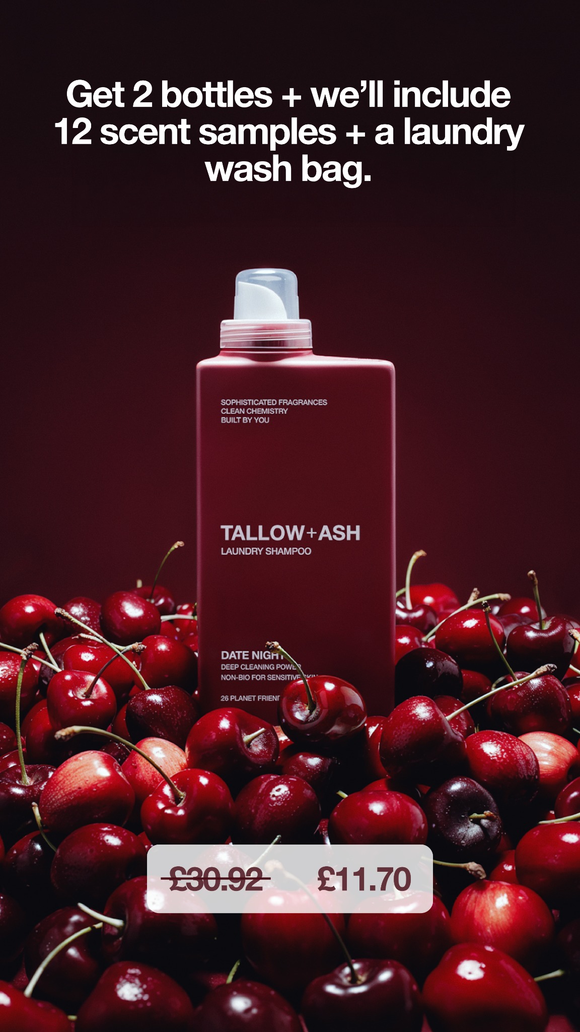 Tallow + Ash Facebook ad