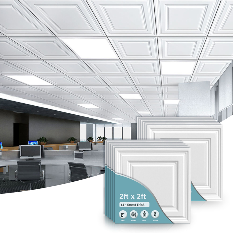 Dongguan Yongguanjia New Material Co., Ltd. Facebook ad: Original PVC Ceiling Tiles Manufacturer