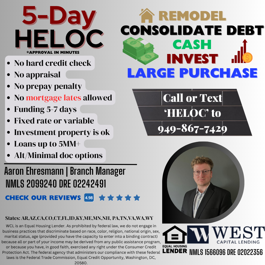 Aaron Ehresmann, Mortgage Lender Facebook ad: Free quotes, multiple options