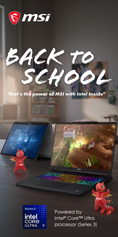 MSI Gaming Facebook ad: The New Term Essential.