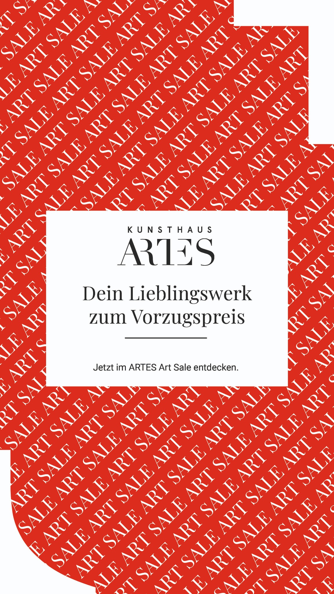 Kunsthaus ARTES Facebook ad from Jul 15, 2026