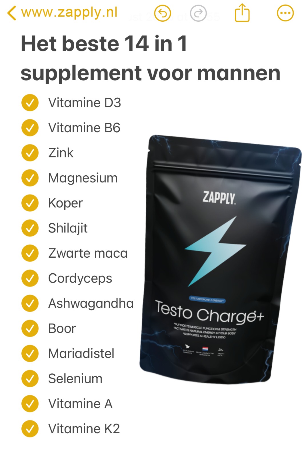 Zapply NL Facebook ad