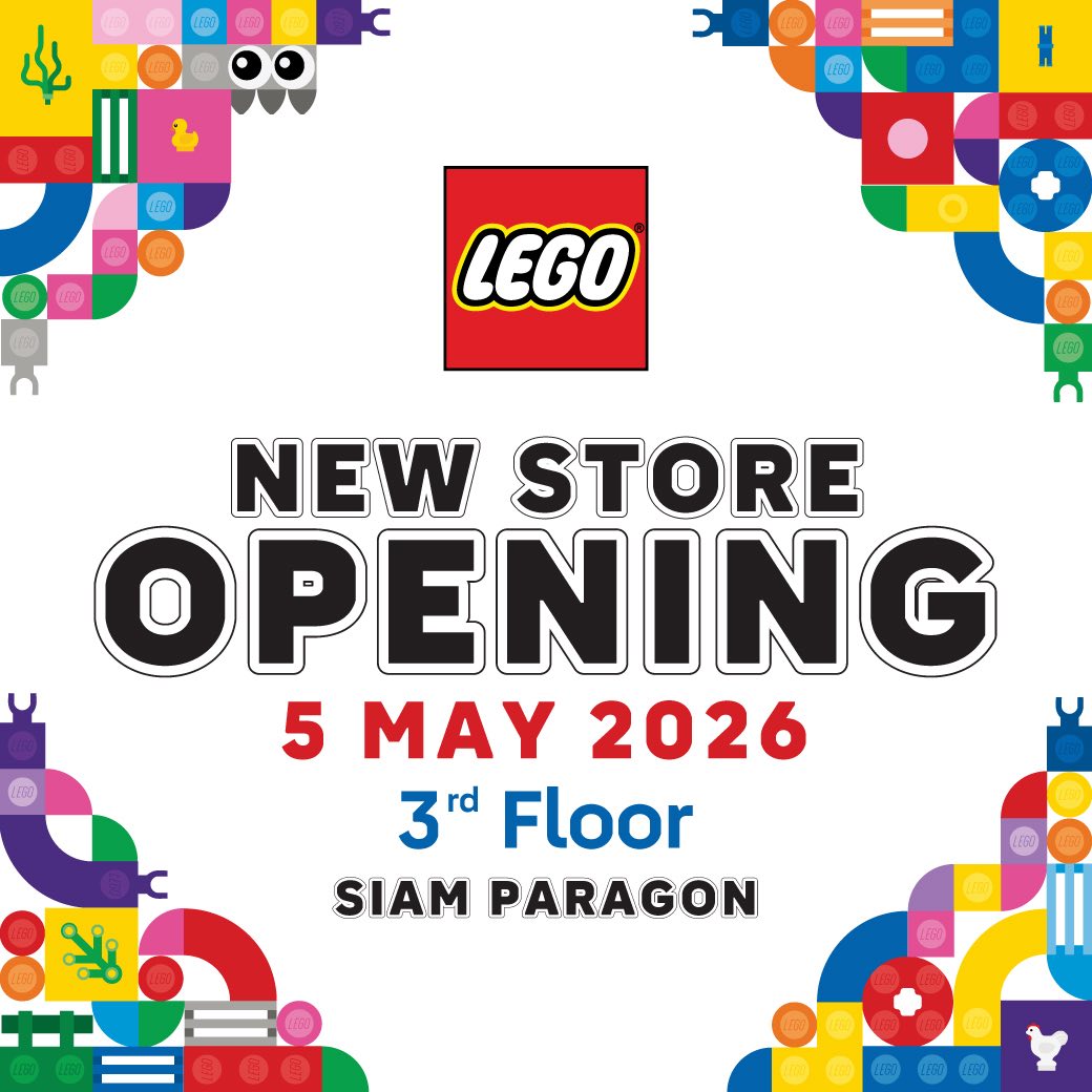 Bricks Thailand Facebook ad: Grand Opening LEGO Certified Store at Siam Paragon
