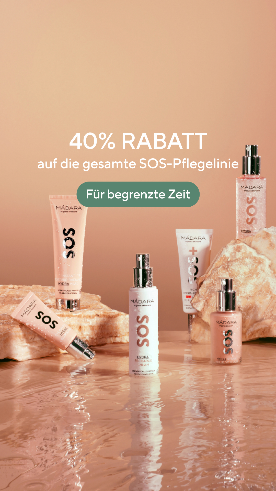 Mádara Organic Skincare Facebook ad