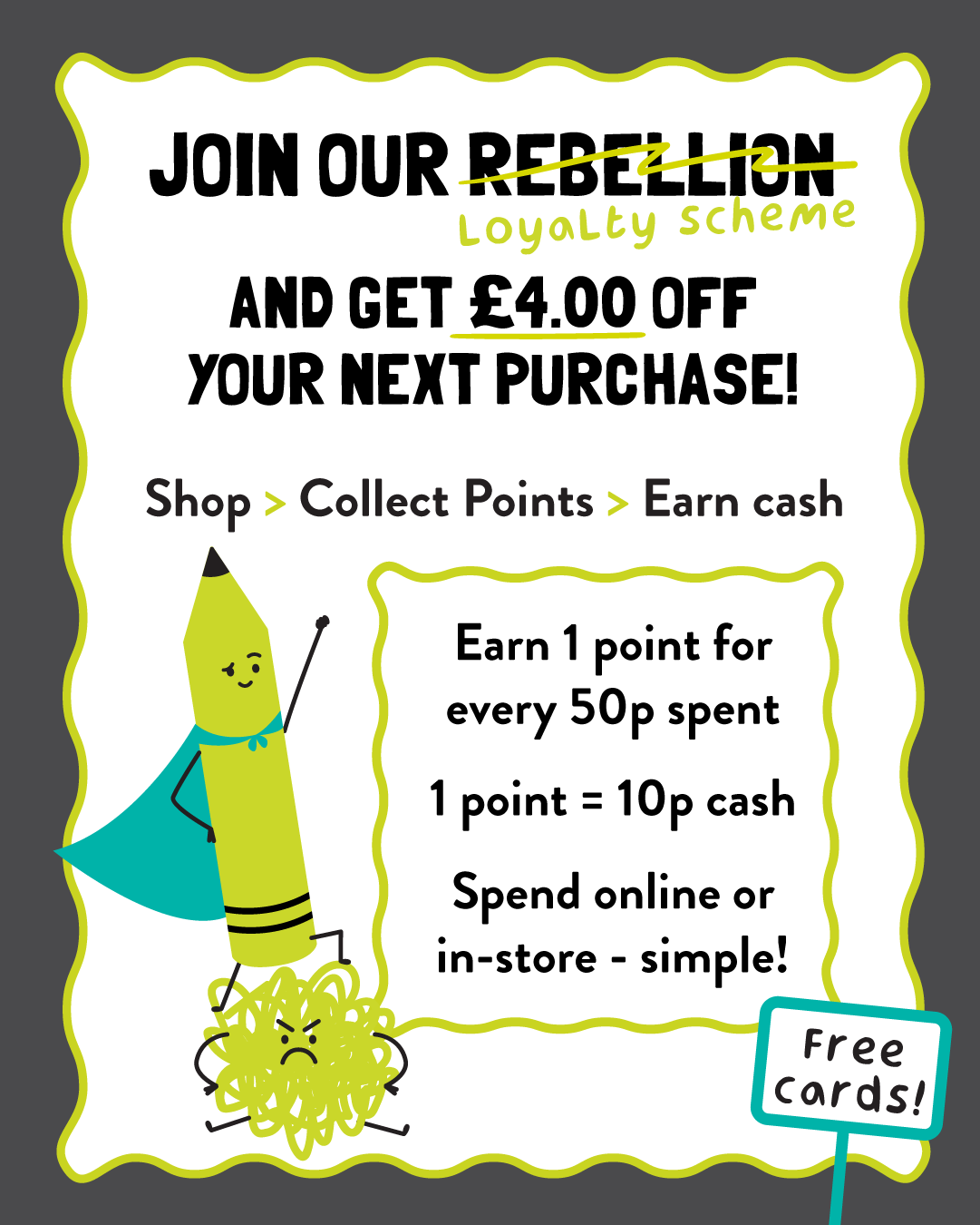 Scribbler Cards Facebook ad