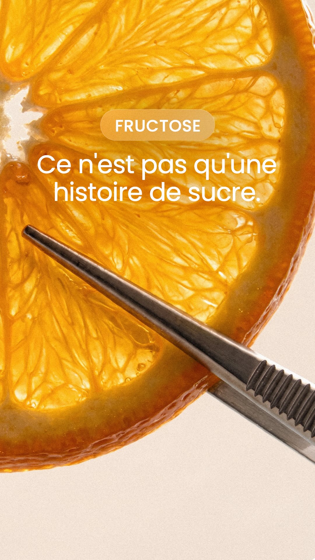 Nutri&Co Facebook ad: Un fruit entier et un soda peuvent contenir…