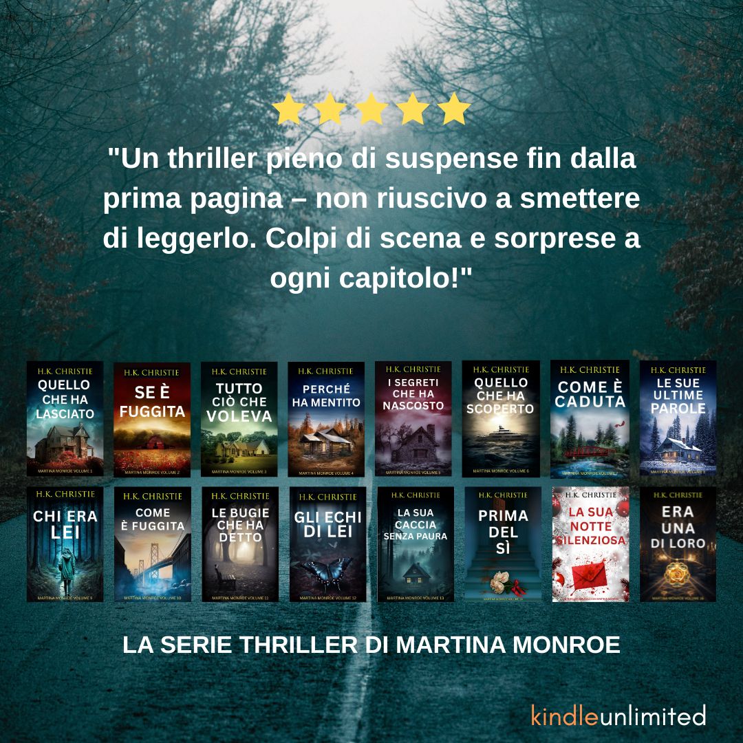 Author H.K. Christie Facebook ad: Inizia questa serie thriller oggi.