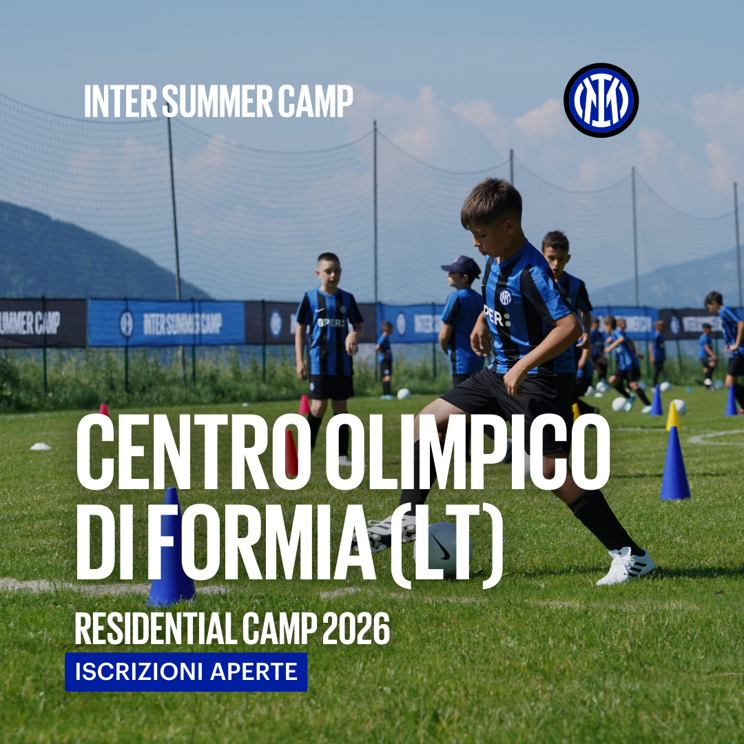 Inter Summer Camp Facebook ad: La tua prossima estate ha già una destinazione. Inter…