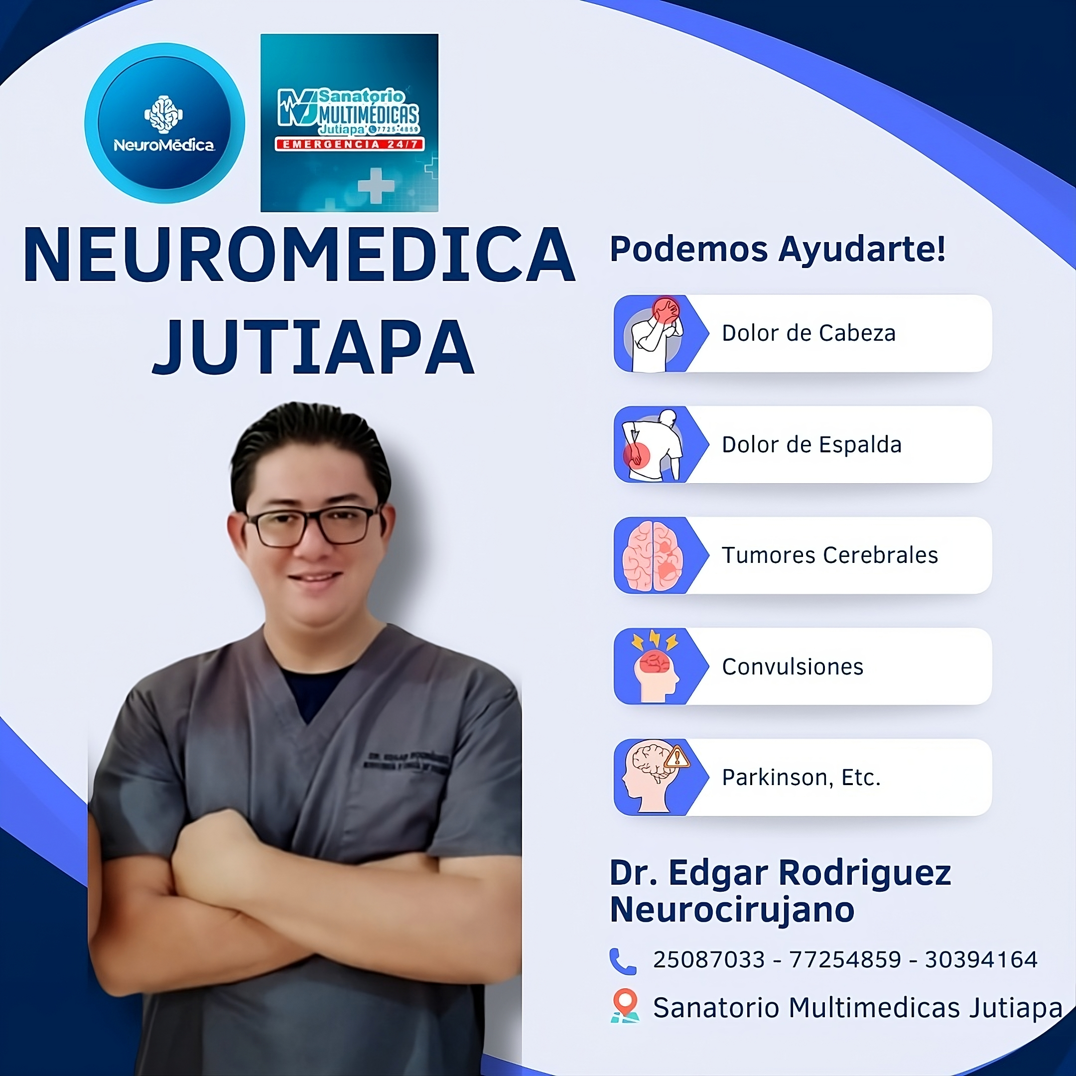 Neuromedica Guatemala Facebook ad: Neuromedica Jutiapa
