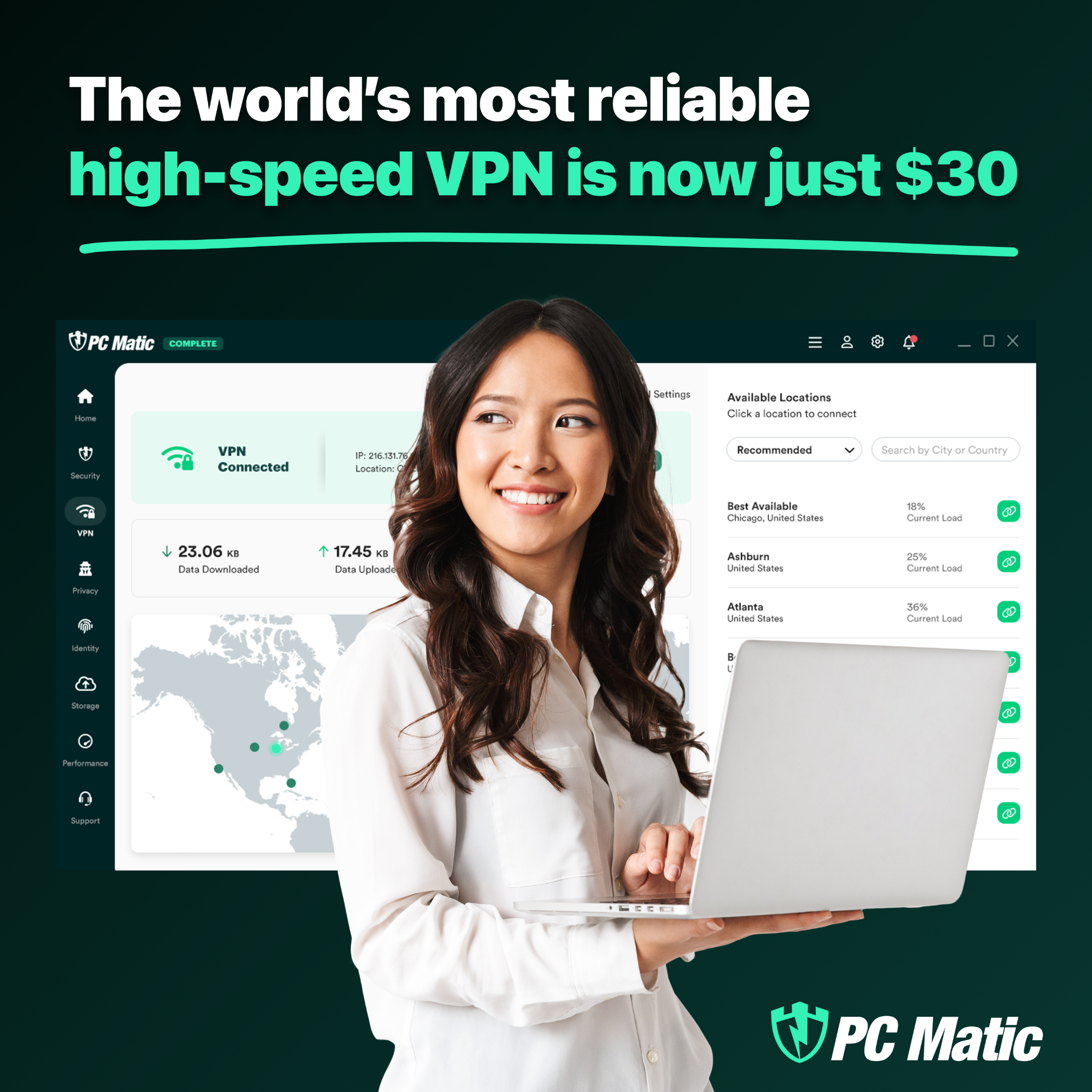 PC Matic Facebook ad