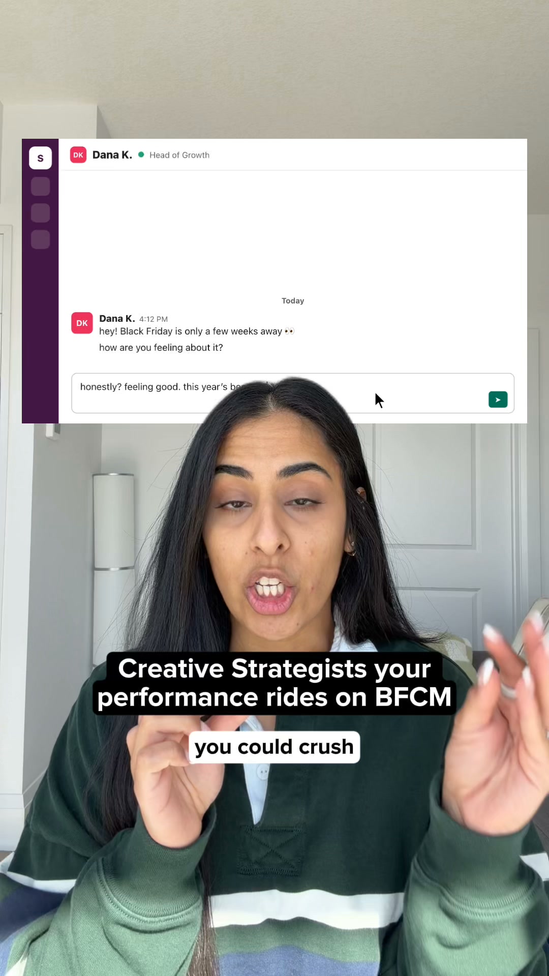 Socialswithmehr Facebook ad: Free BFCM Masterclass