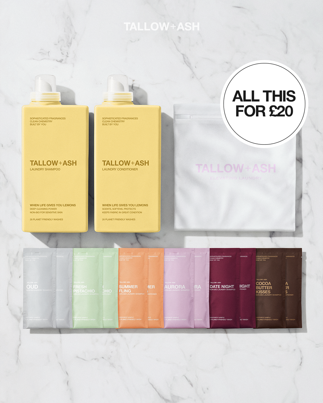 Tallow + Ash Facebook ad