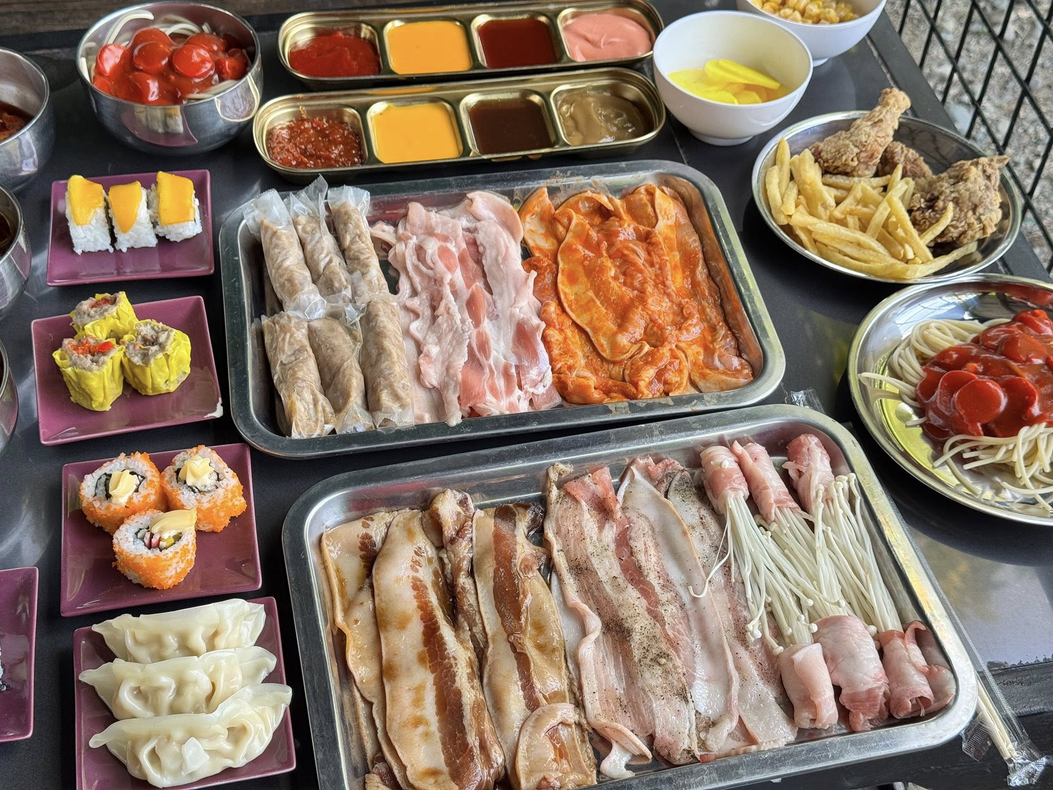 The Samgyup Spot - Tagum Facebook ad: All the meat you love, plus enoki, beefโฆ