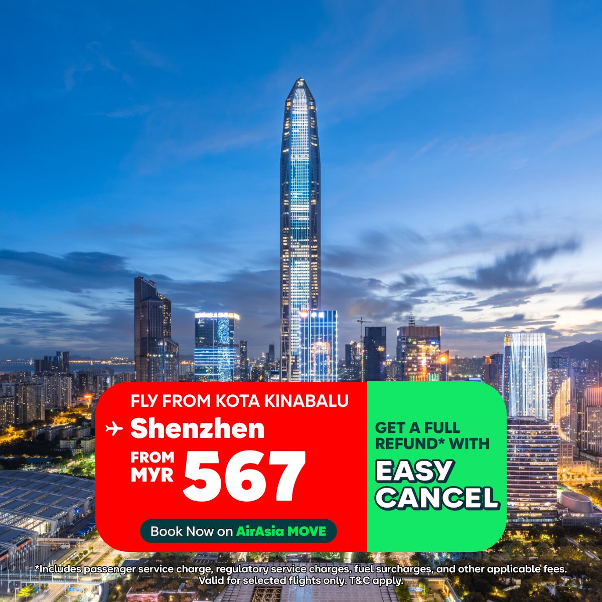 Fly AirAsia Facebook ad