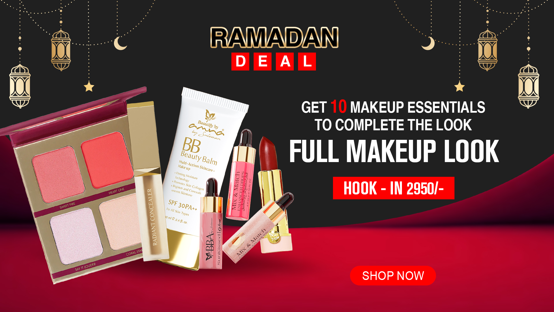 Beautify By Amna Facebook ad