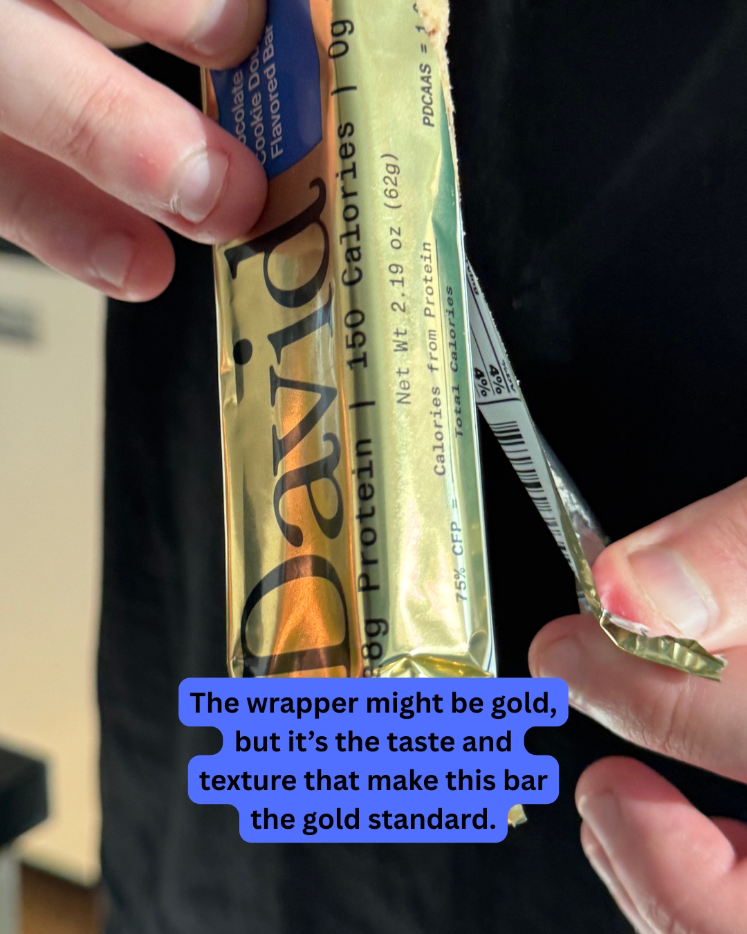 BroBible Facebook ad: Nearly 30g of Protein for 150 Calories