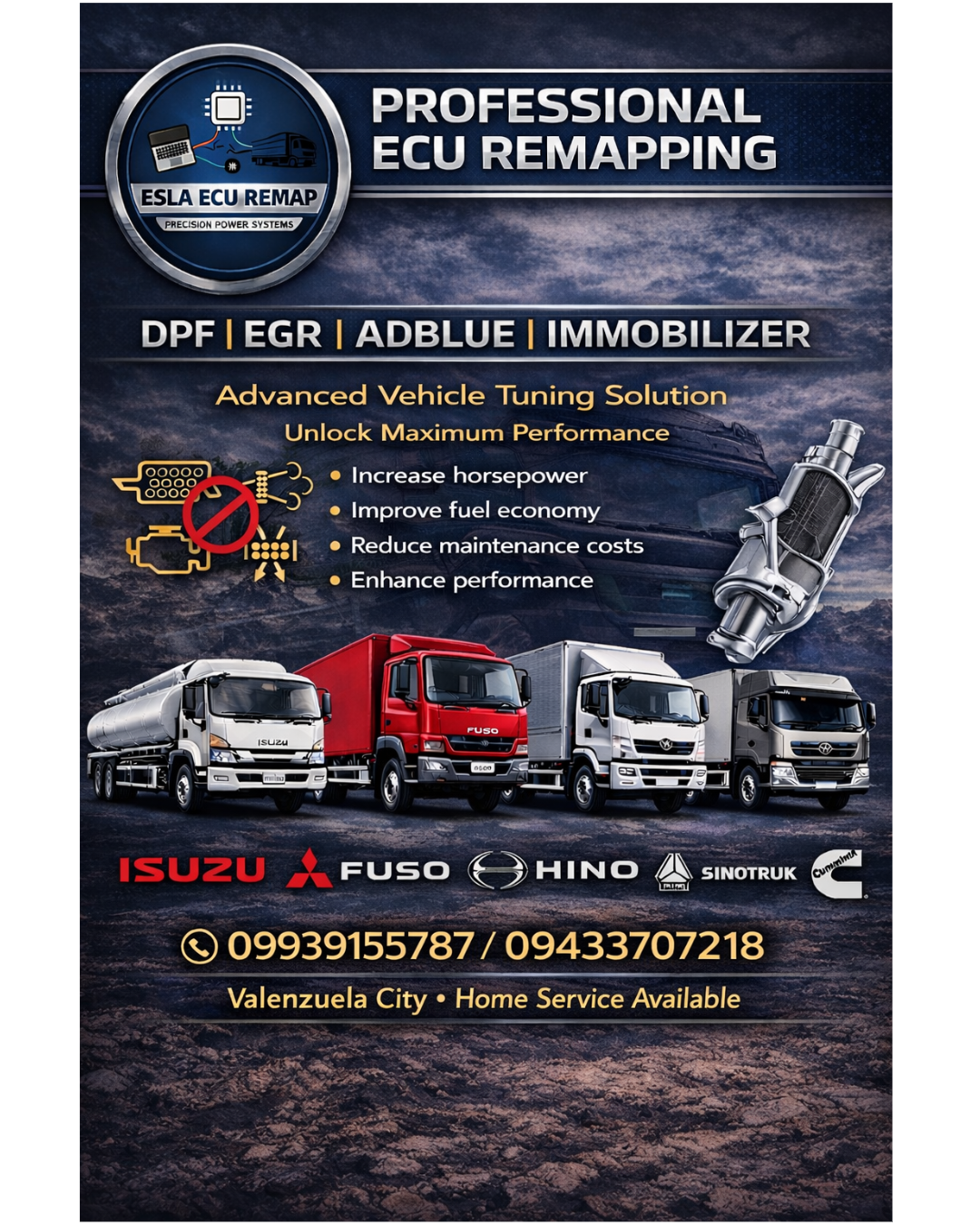 Esla ECU Remap & Tuning Facebook ad from Feb 17, 2026
