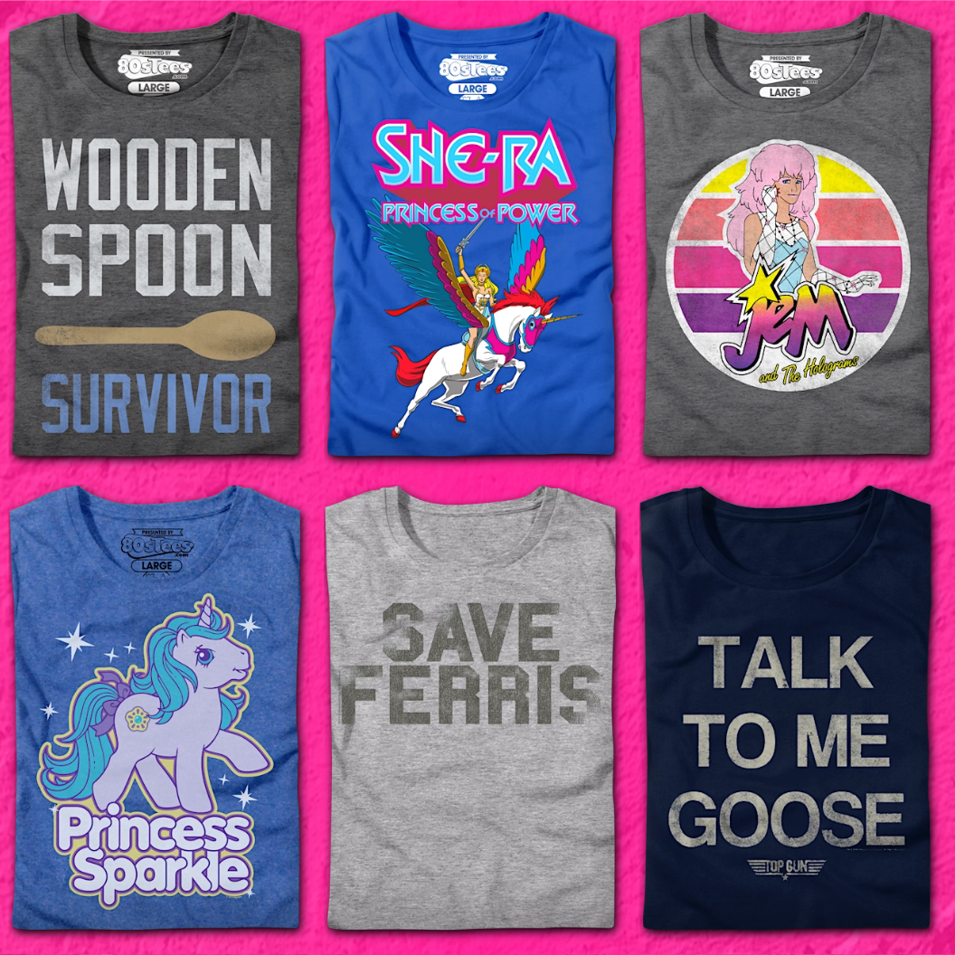 80sTees.com Facebook ad