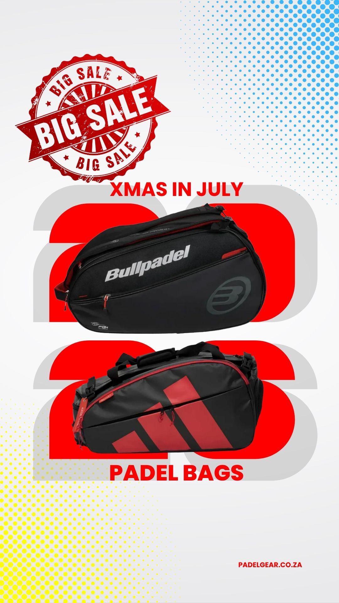 Padel Gear Facebook ad from Jul 8, 2026