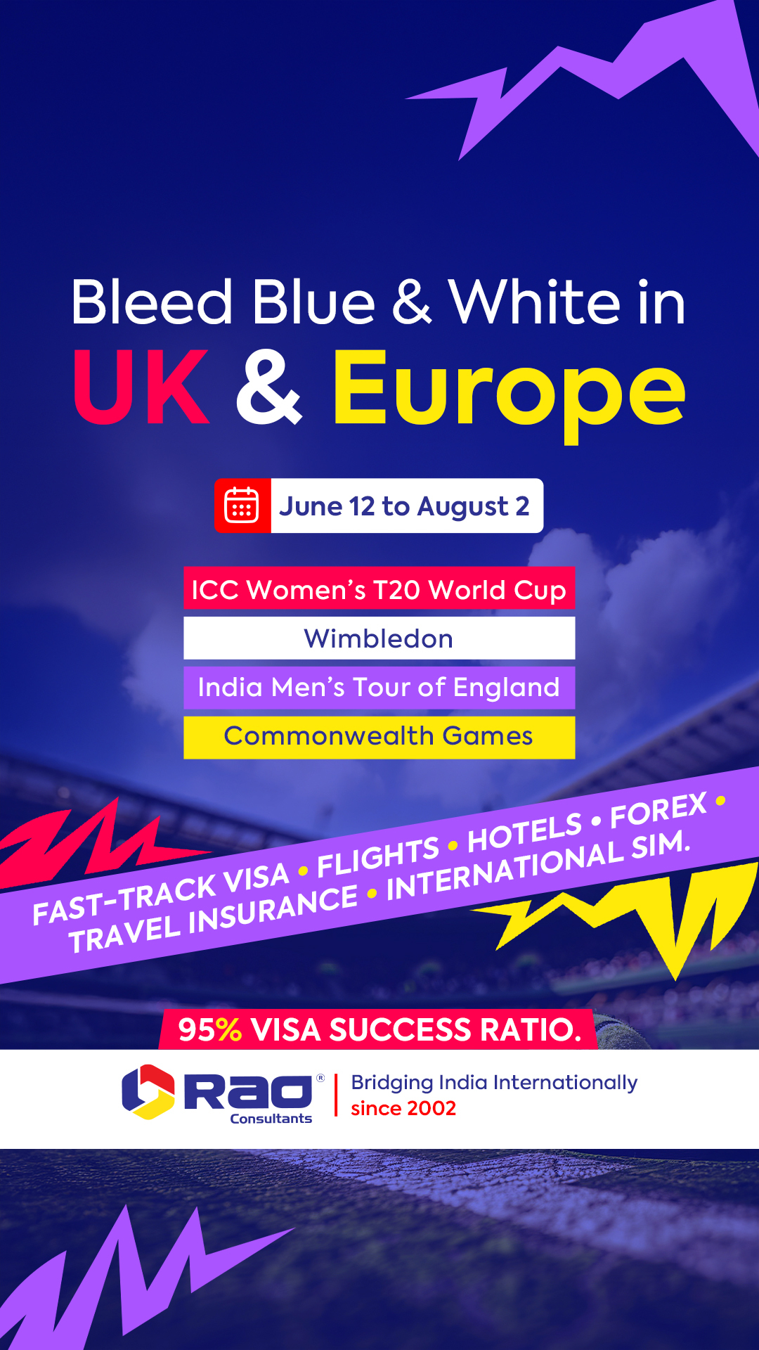 Rao Consultants Facebook ad from May 11, 2026