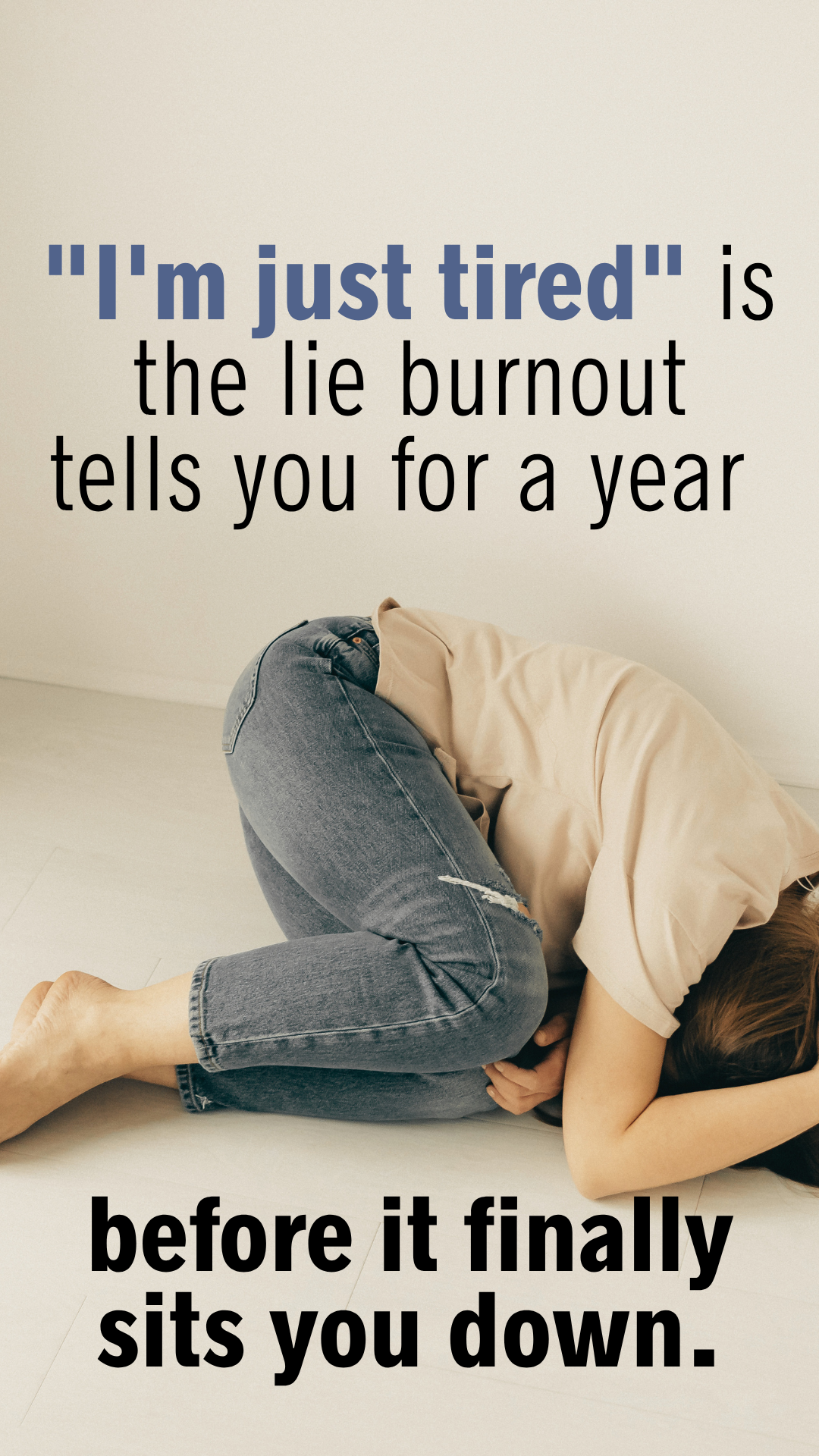Amanda Perry Facebook ad: Free Burnout Assessment