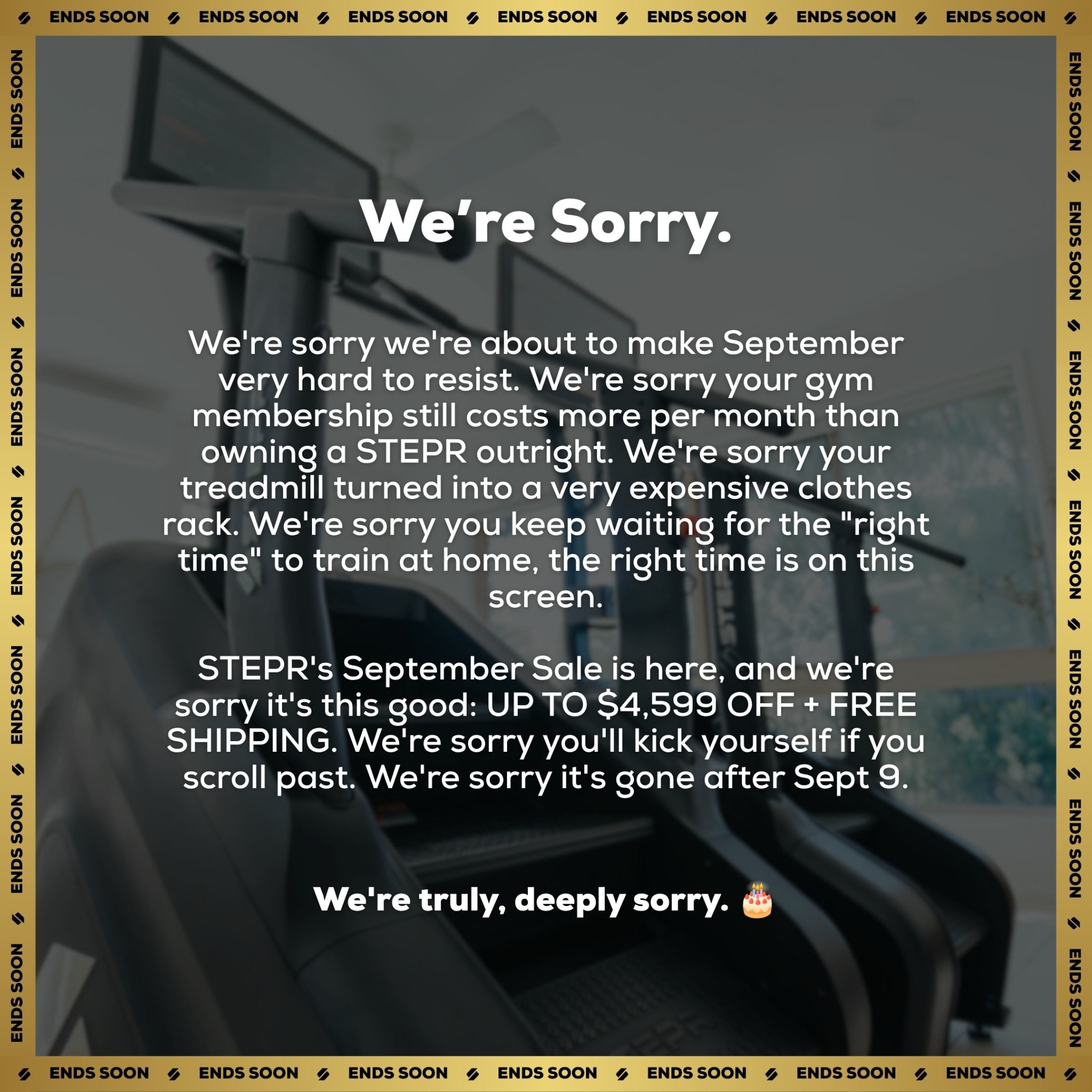 STEPR Facebook ad