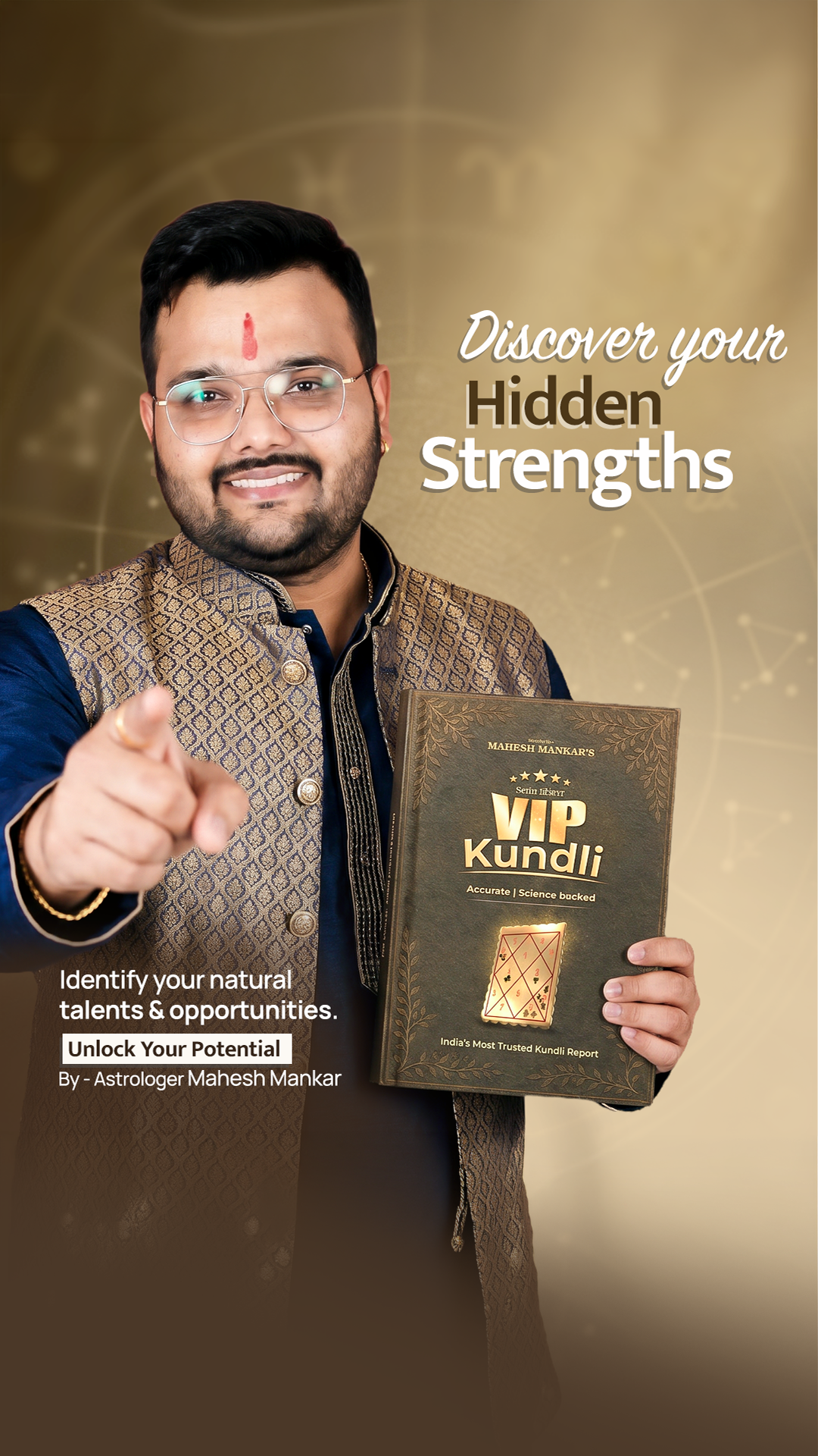 Astrologer Mahesh Mankar Facebook ad