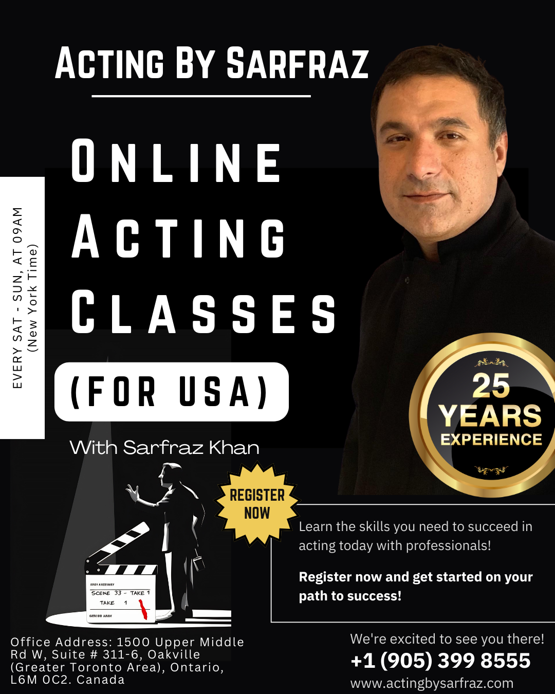Acting by Sarfraz Facebook ad from Jan 26, 2026