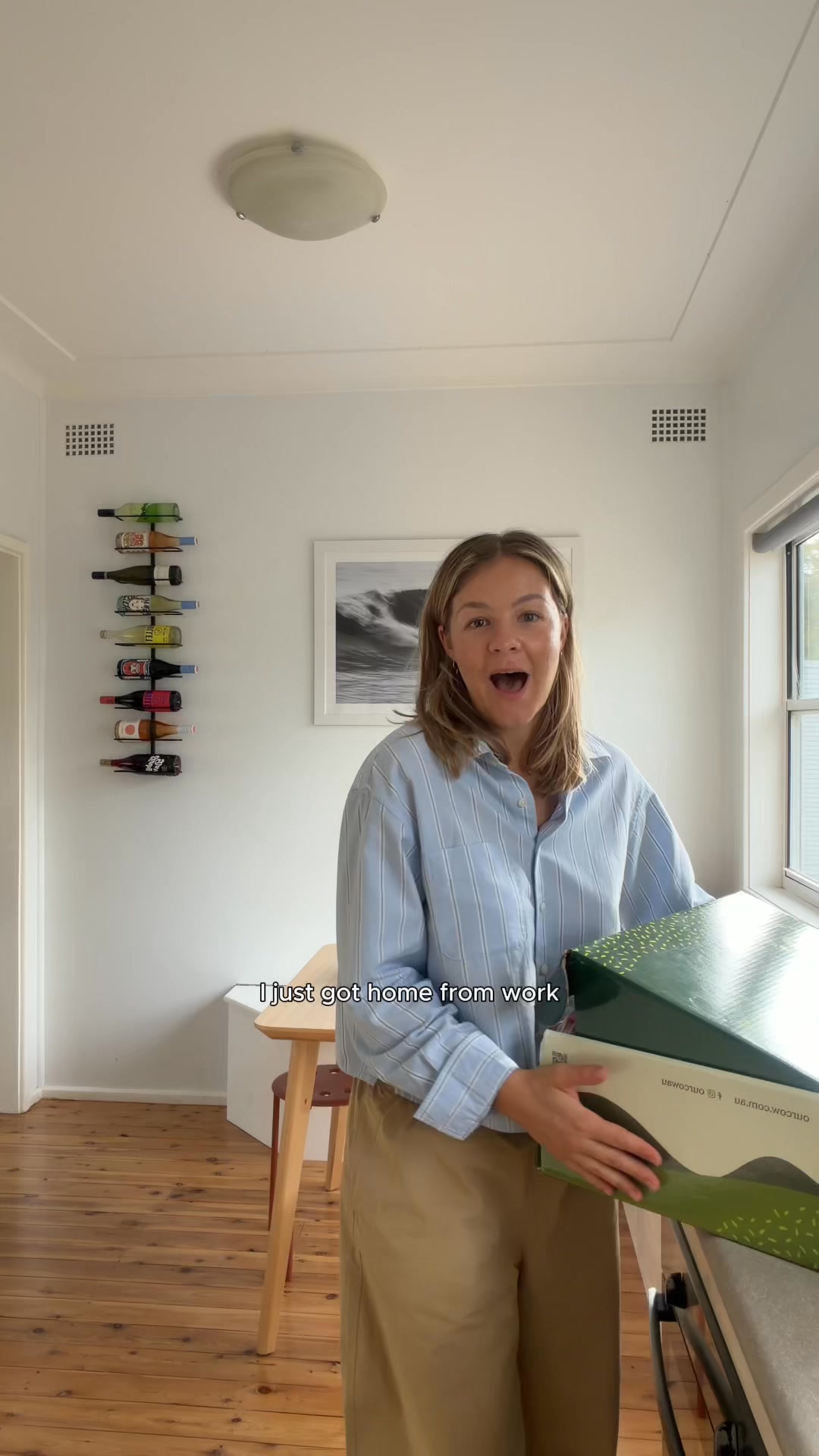 Our Cow Facebook ad: The best time of the month? Delivery day.