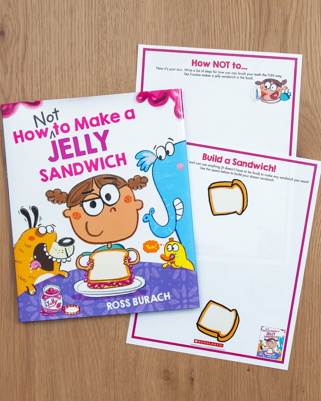 Scholastic Facebook ad
