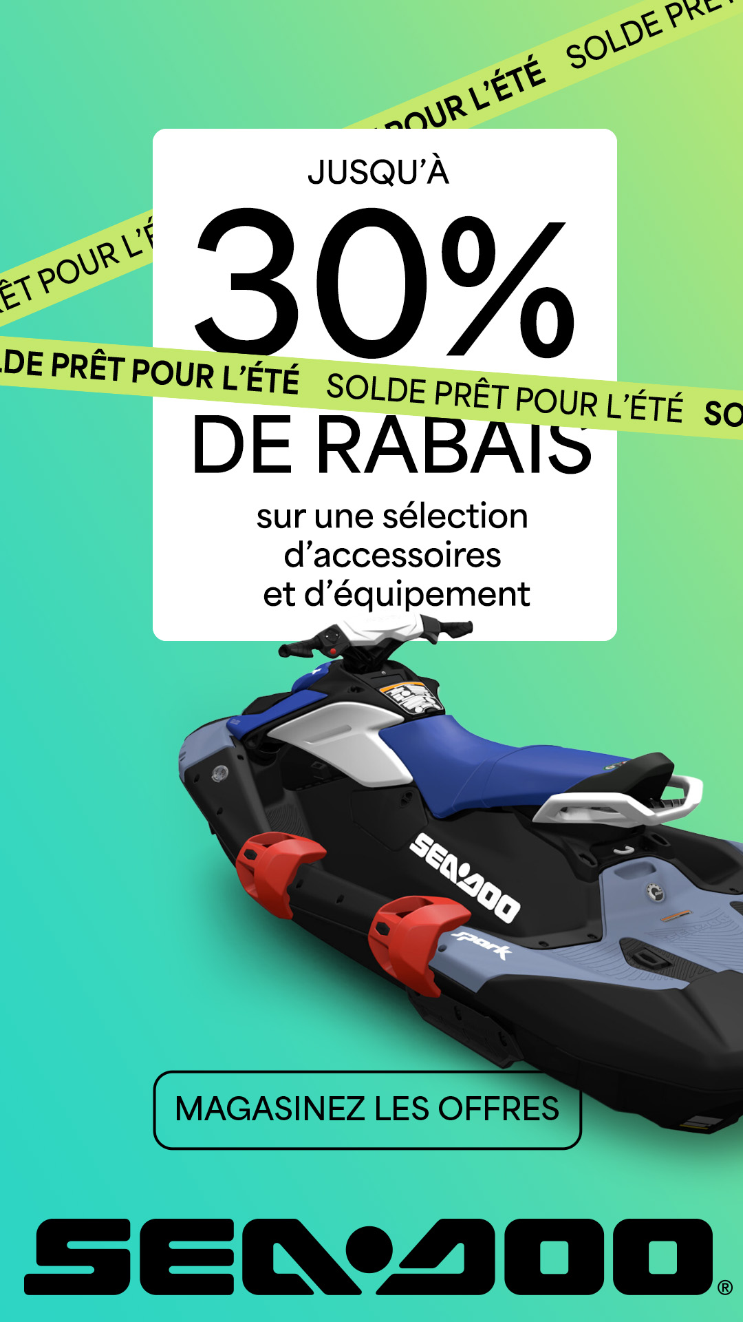 Sea-Doo Facebook ad