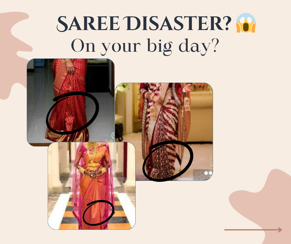 Mayuri Saree Draper Facebook ad: Don’t Let a Saree Disaster Ruin Your Big…