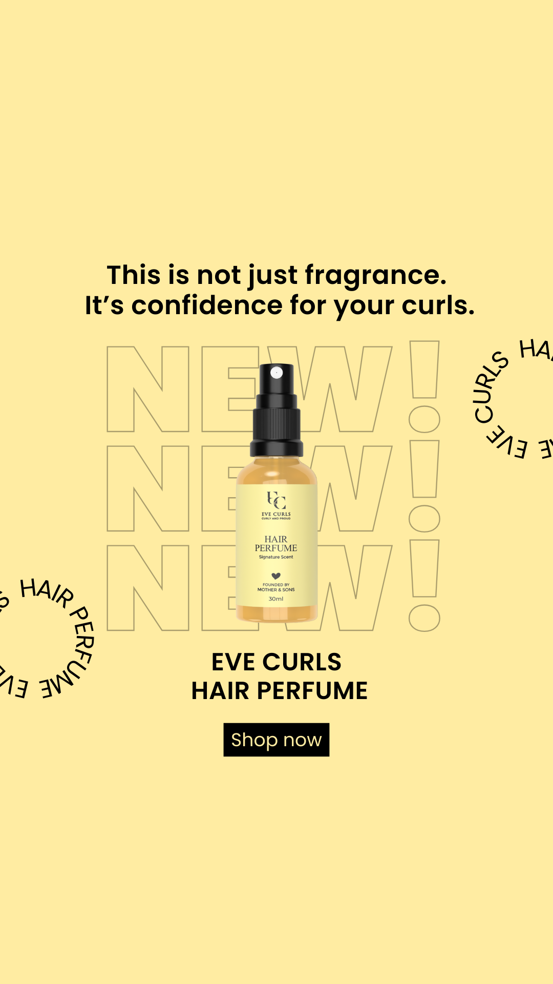 Eve Curls Facebook ad