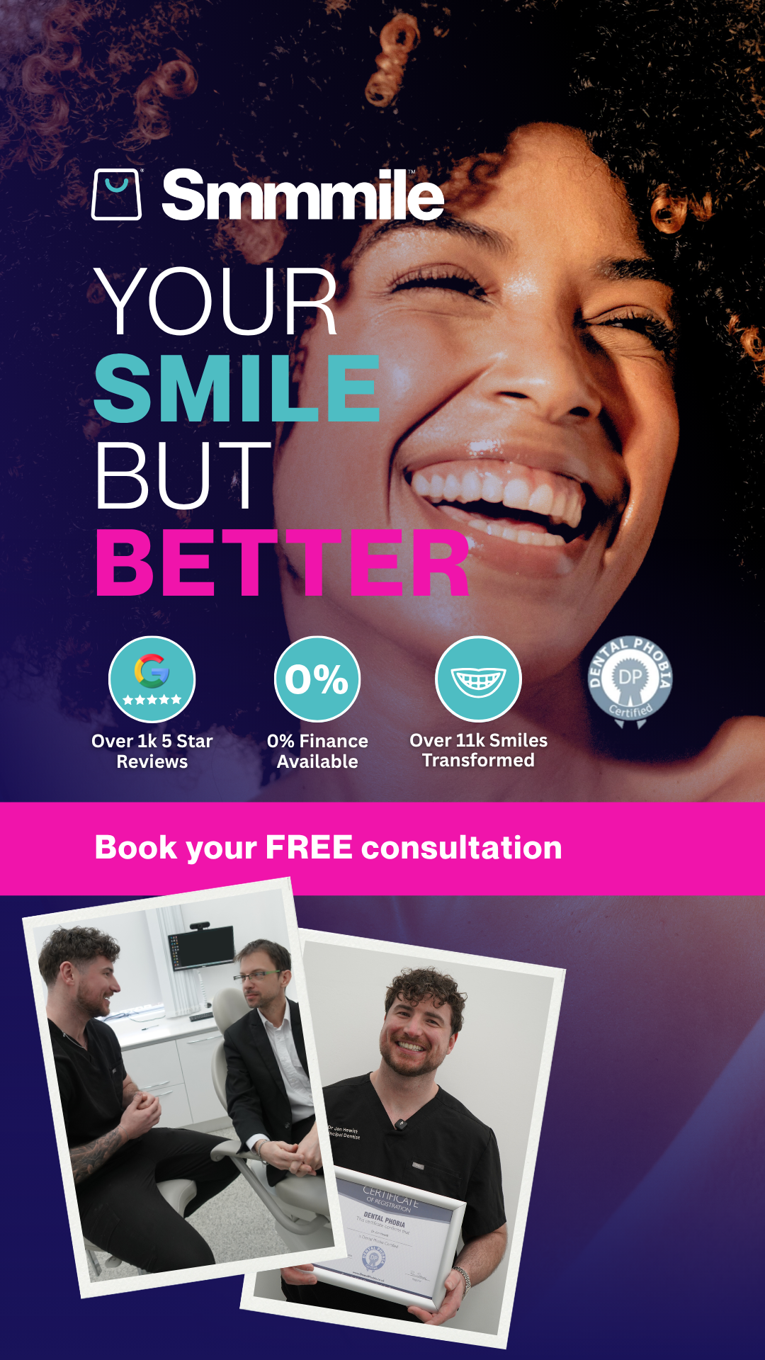 Smmmile Dental Facebook ad
