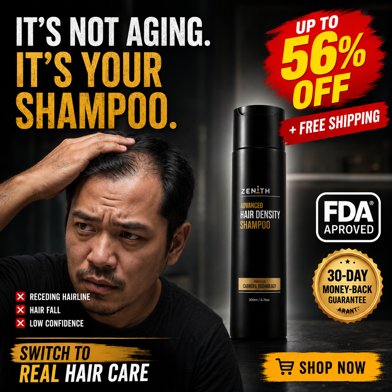 Zenith PH - For Filipino Men's Self Care Facebook ad