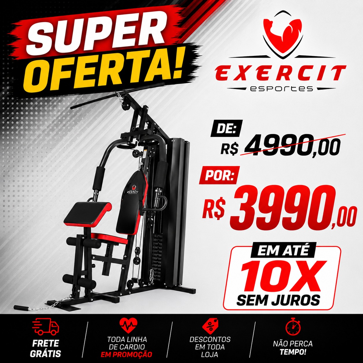 Exercit Esportes Facebook ad