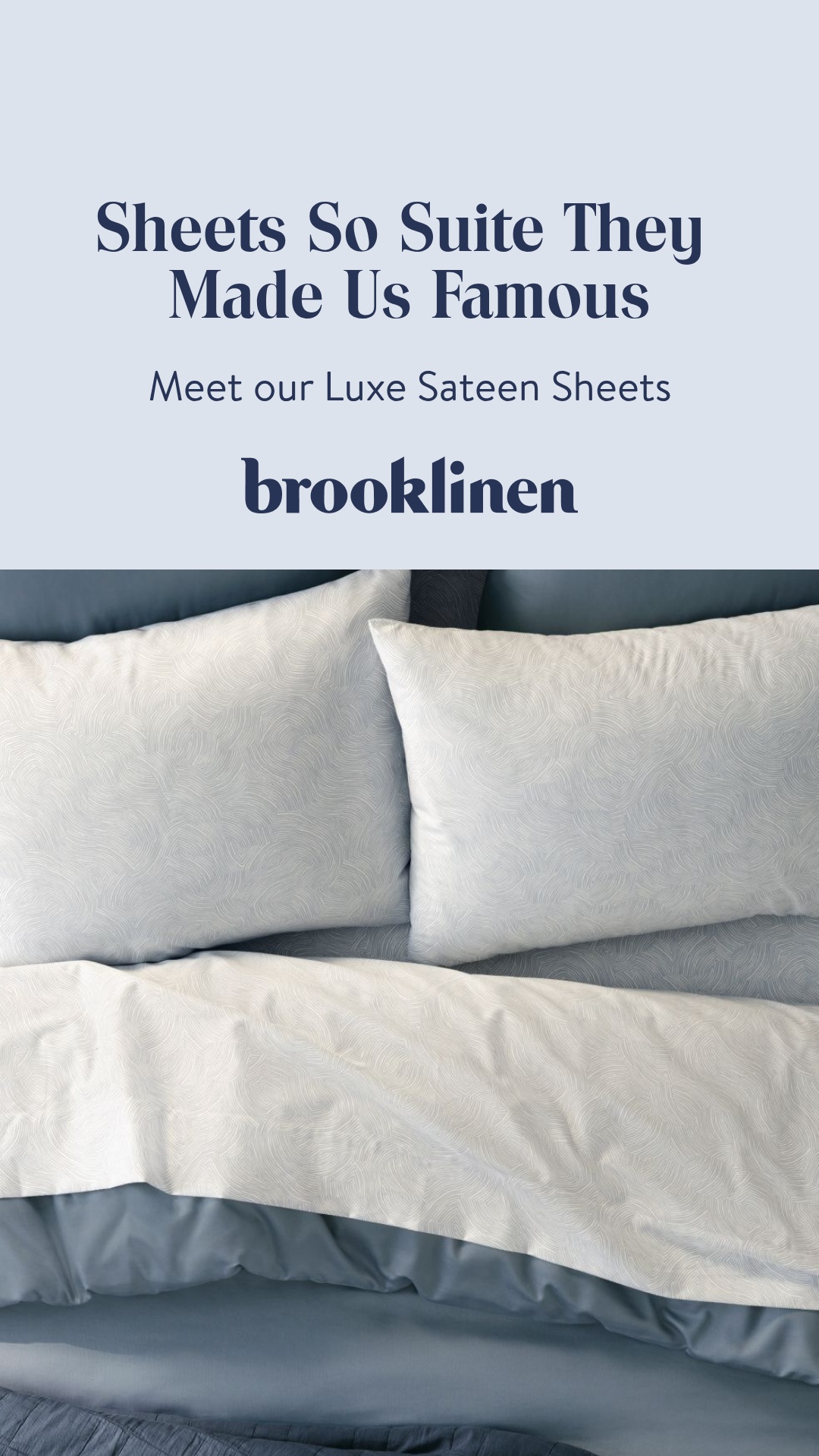 Brooklinen Facebook ad