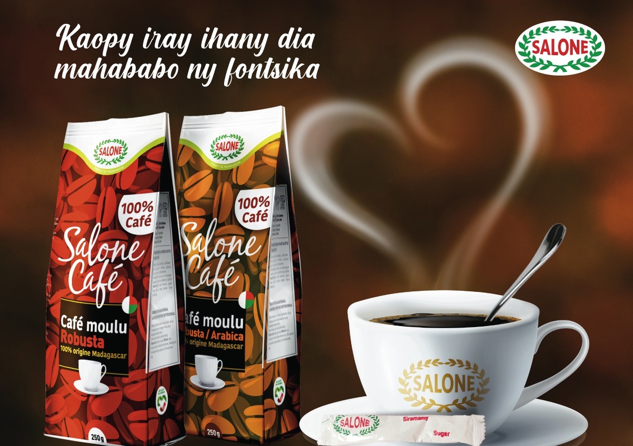 SALONE Facebook ad: Café Salone, goût unique d'un café Malagasy