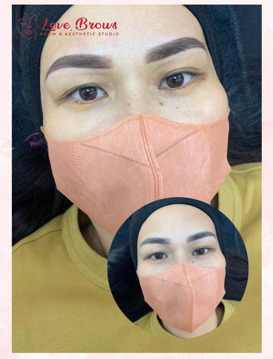 Love, Brows Legazpi Facebook ad: Brow transformation unlocked!