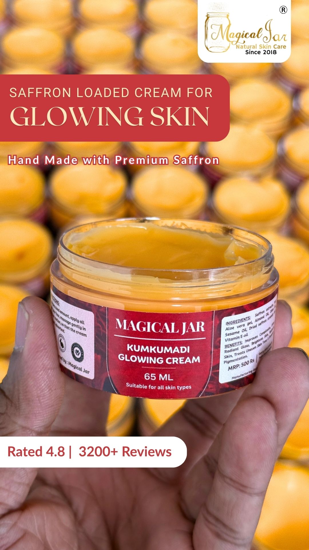 Magical Jar Organics Facebook ad
